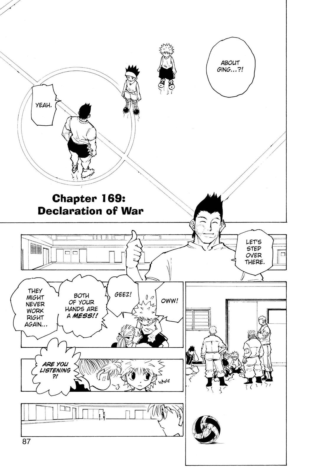 Read Hunter x Hunter chapter 169 image 0 on Lezhin