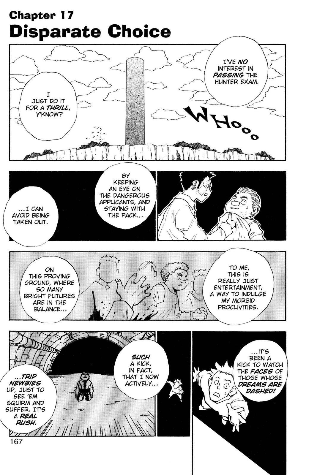 Read Hunter x Hunter chapter 17 image 0 on Lezhin