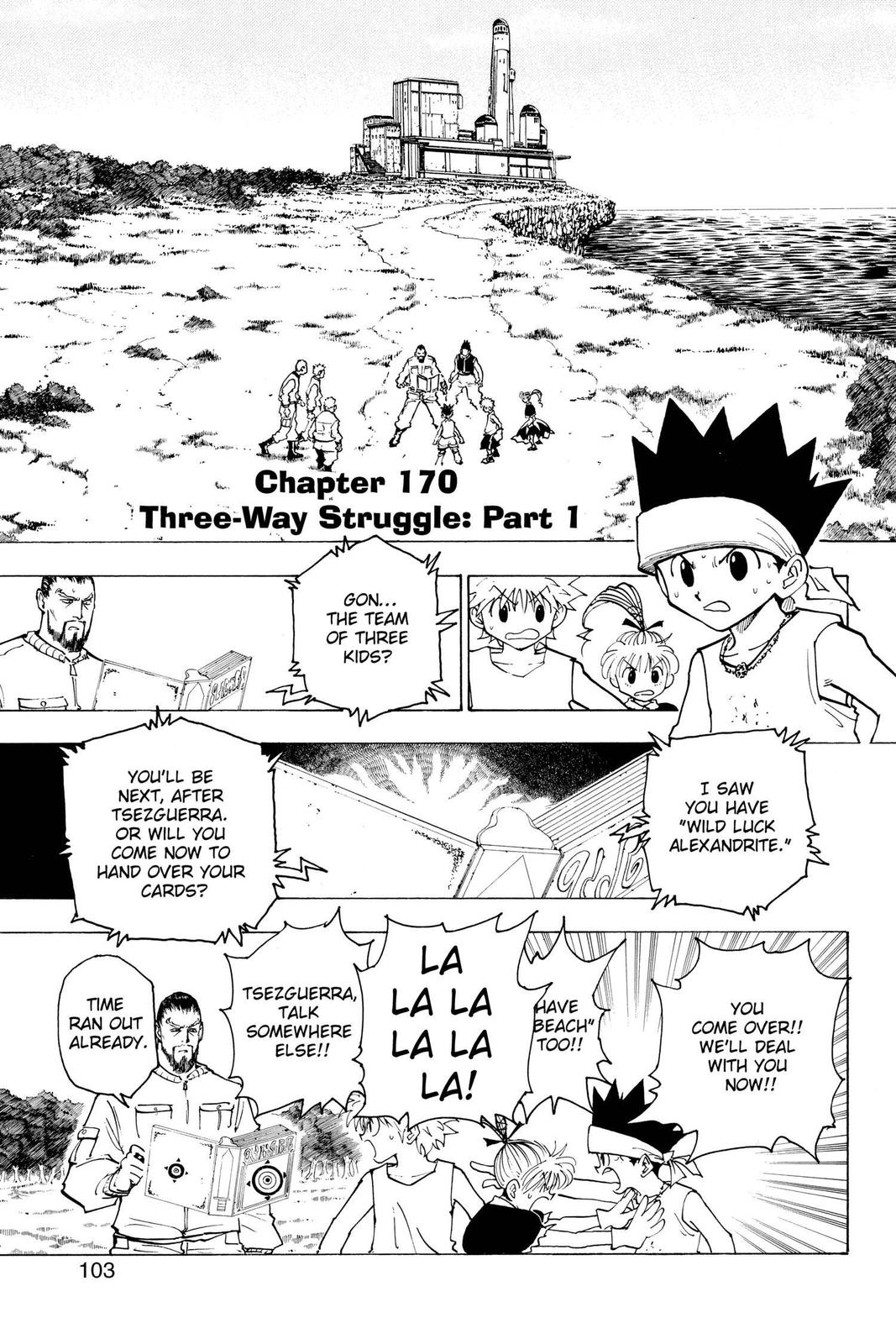Read Hunter x Hunter chapter 170 image 0 on Lezhin