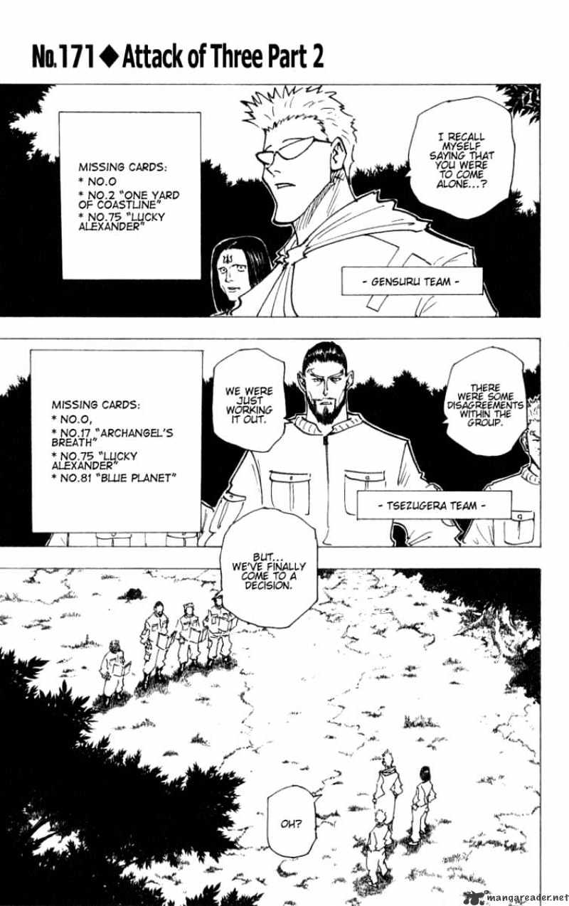 Read Hunter x Hunter chapter 171 image 0 on Lezhin