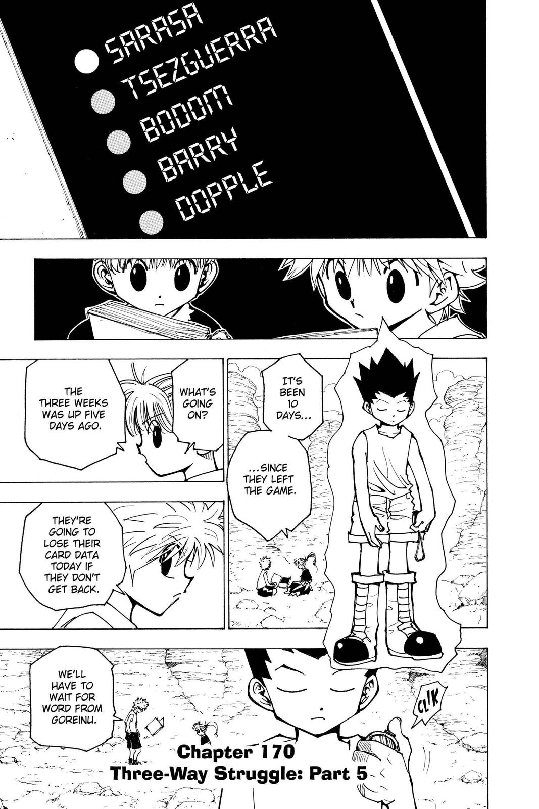 Read Hunter x Hunter chapter 174 image 0 on Lezhin
