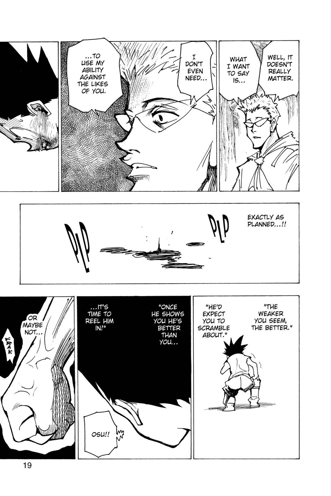 Read Hunter x Hunter chapter 176 image 18 on Lezhin