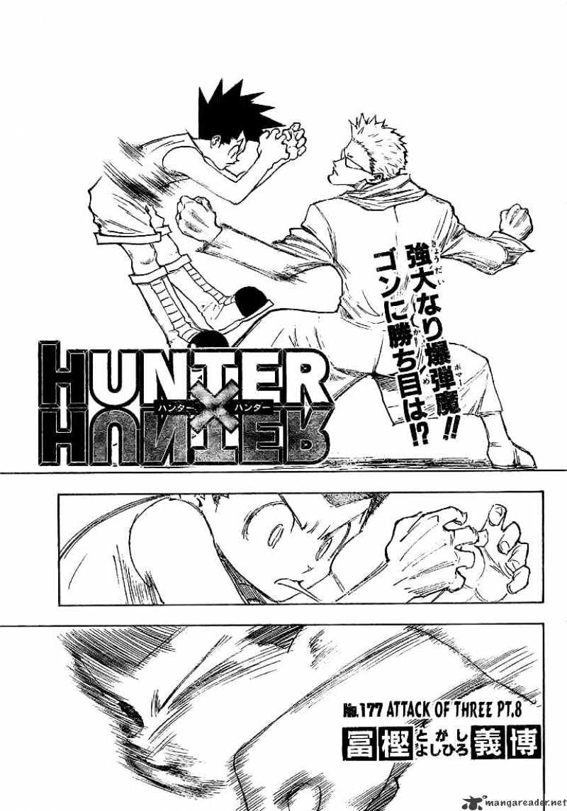 Read Hunter x Hunter chapter 177 image 0 on Lezhin