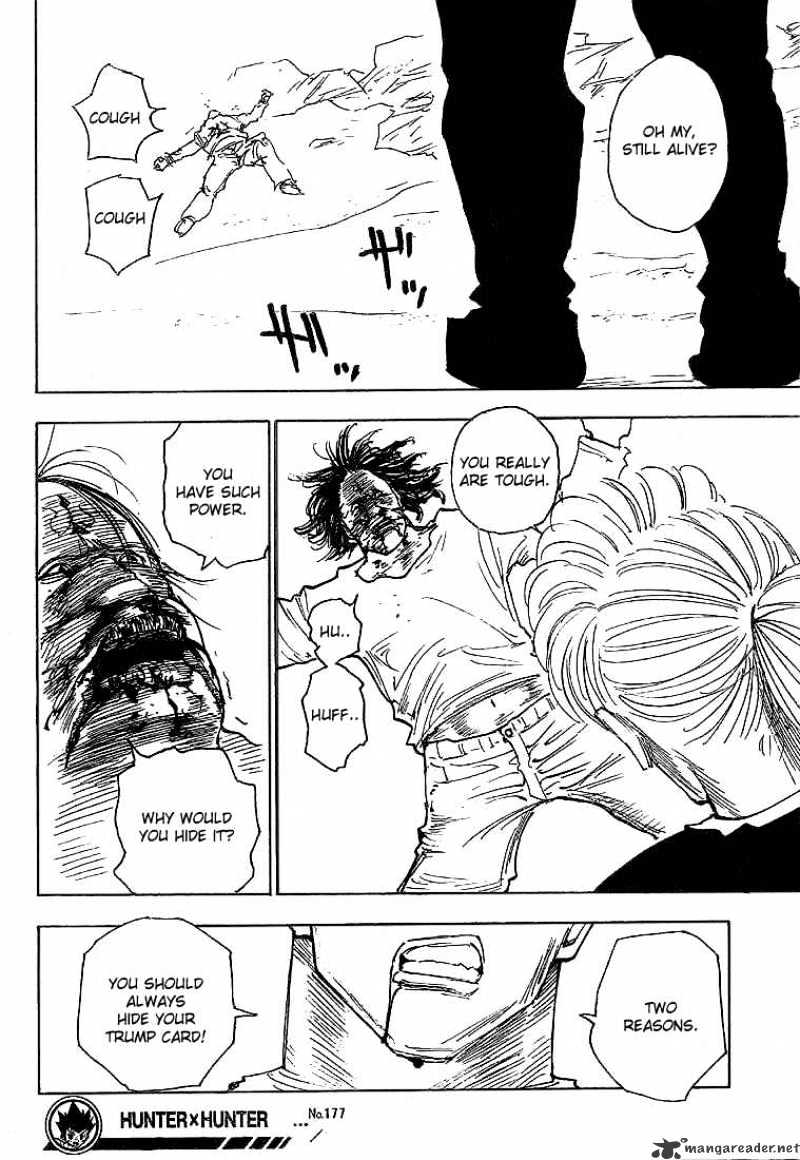 Read Hunter x Hunter chapter 177 image 13 on Lezhin