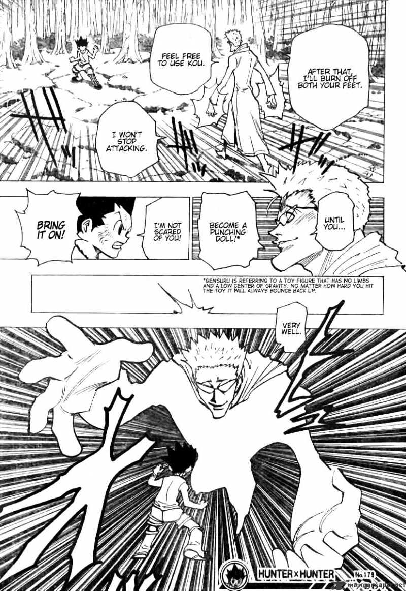 Read Hunter x Hunter chapter 179 image 14 on Lezhin