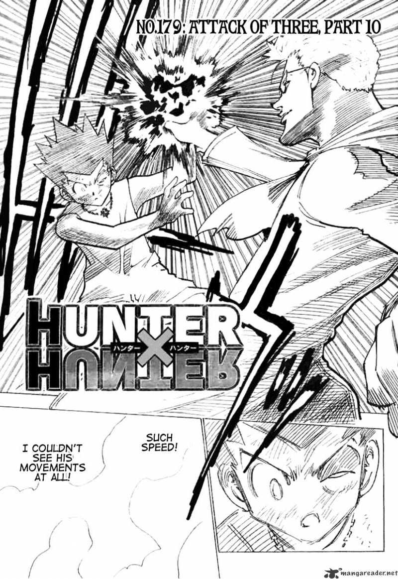 Read Hunter x Hunter chapter 179 image 2 on Lezhin