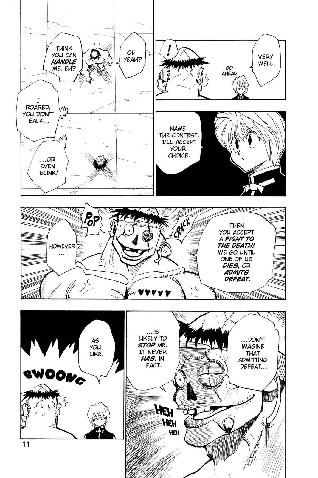 Read Hunter x Hunter chapter 18 image 10 on Lezhin
