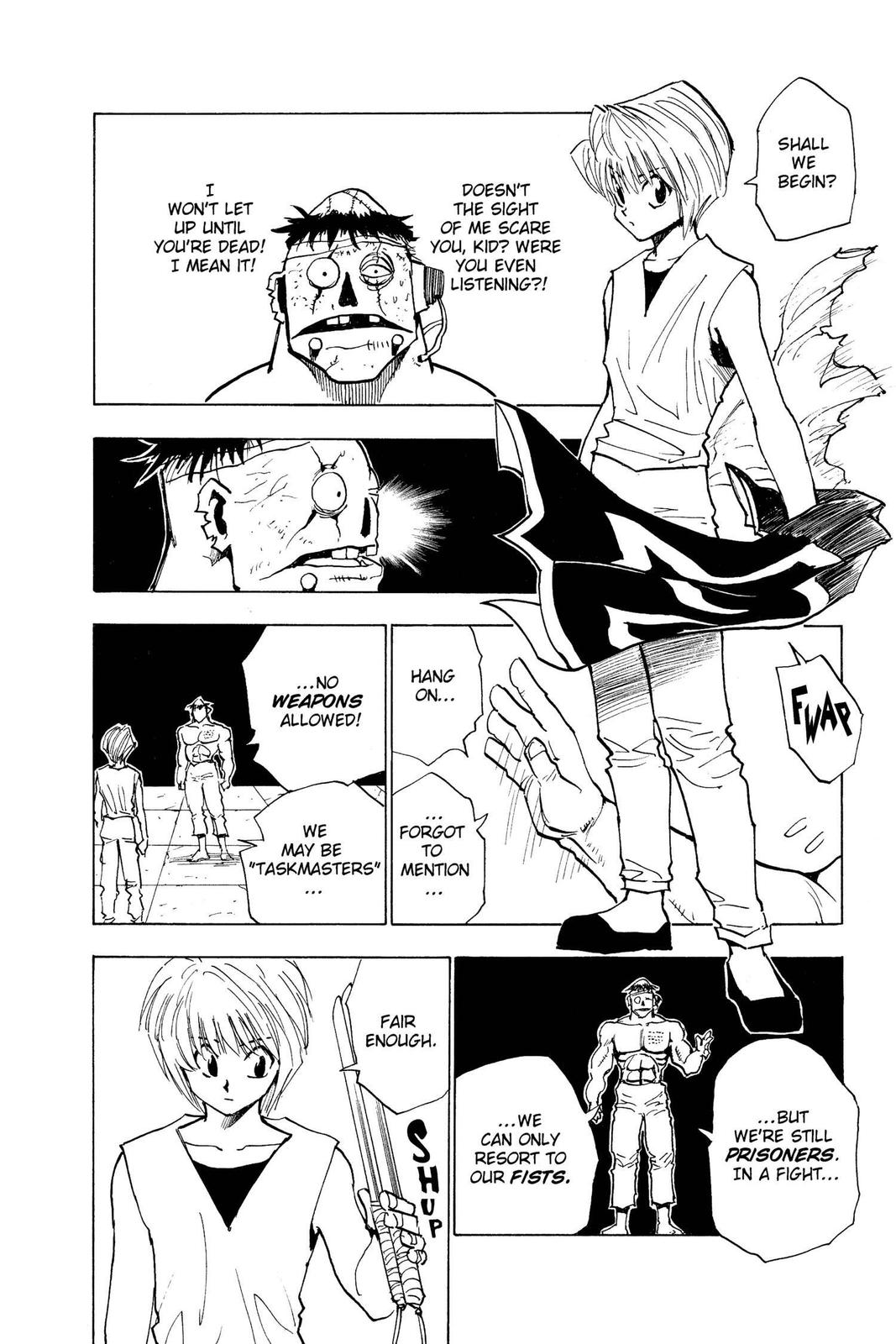 Read Hunter x Hunter chapter 18 image 11 on Lezhin