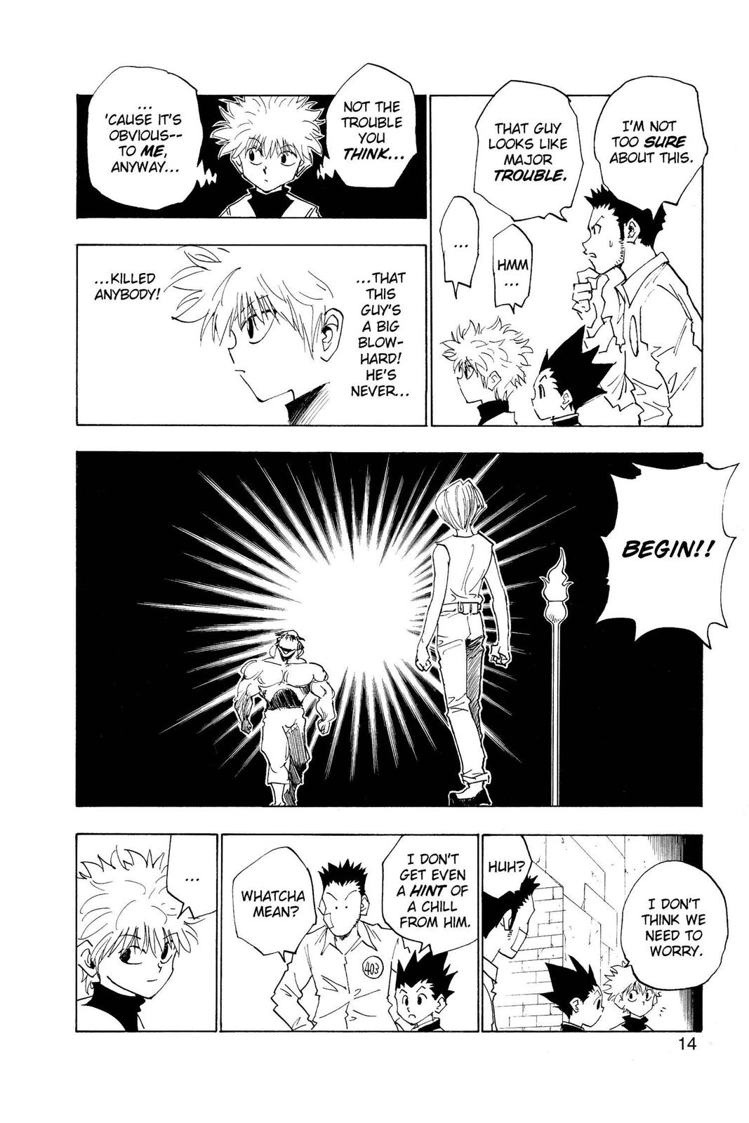 Read Hunter x Hunter chapter 18 image 13 on Lezhin