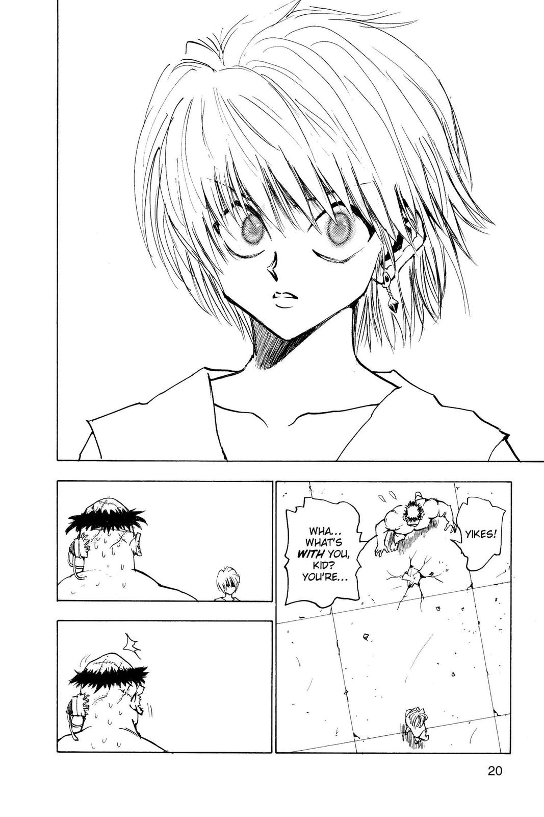 Read Hunter x Hunter chapter 18 image 19 on Lezhin