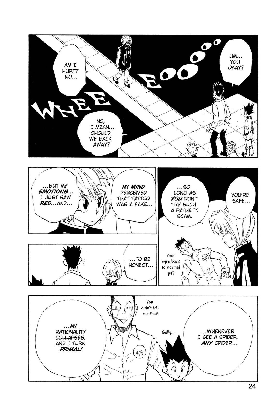Read Hunter x Hunter chapter 18 image 23 on Lezhin