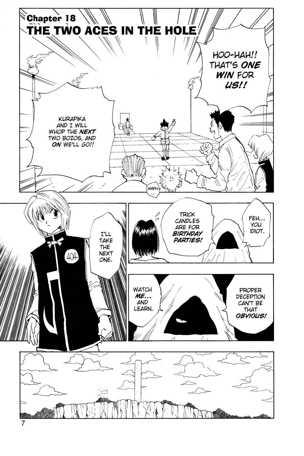 Read Hunter x Hunter chapter 18 image 6 on Lezhin