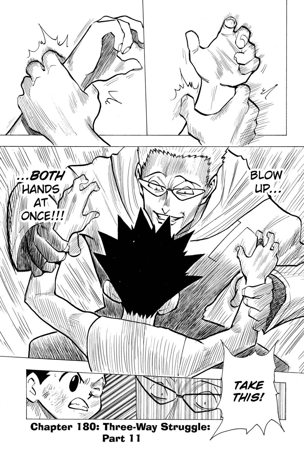 Read Hunter x Hunter chapter 180 image 0 on Lezhin