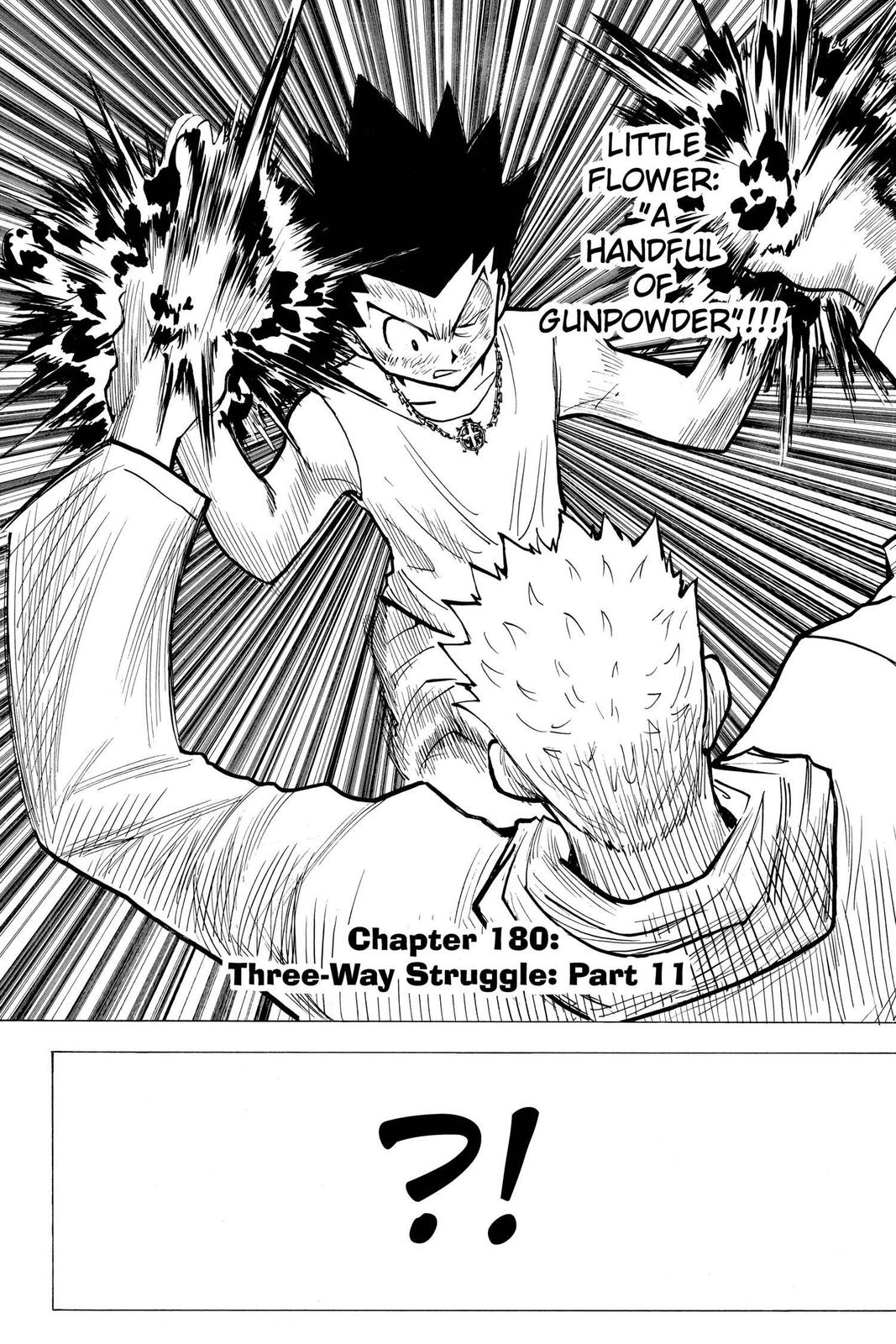 Read Hunter x Hunter chapter 180 image 1 on Lezhin