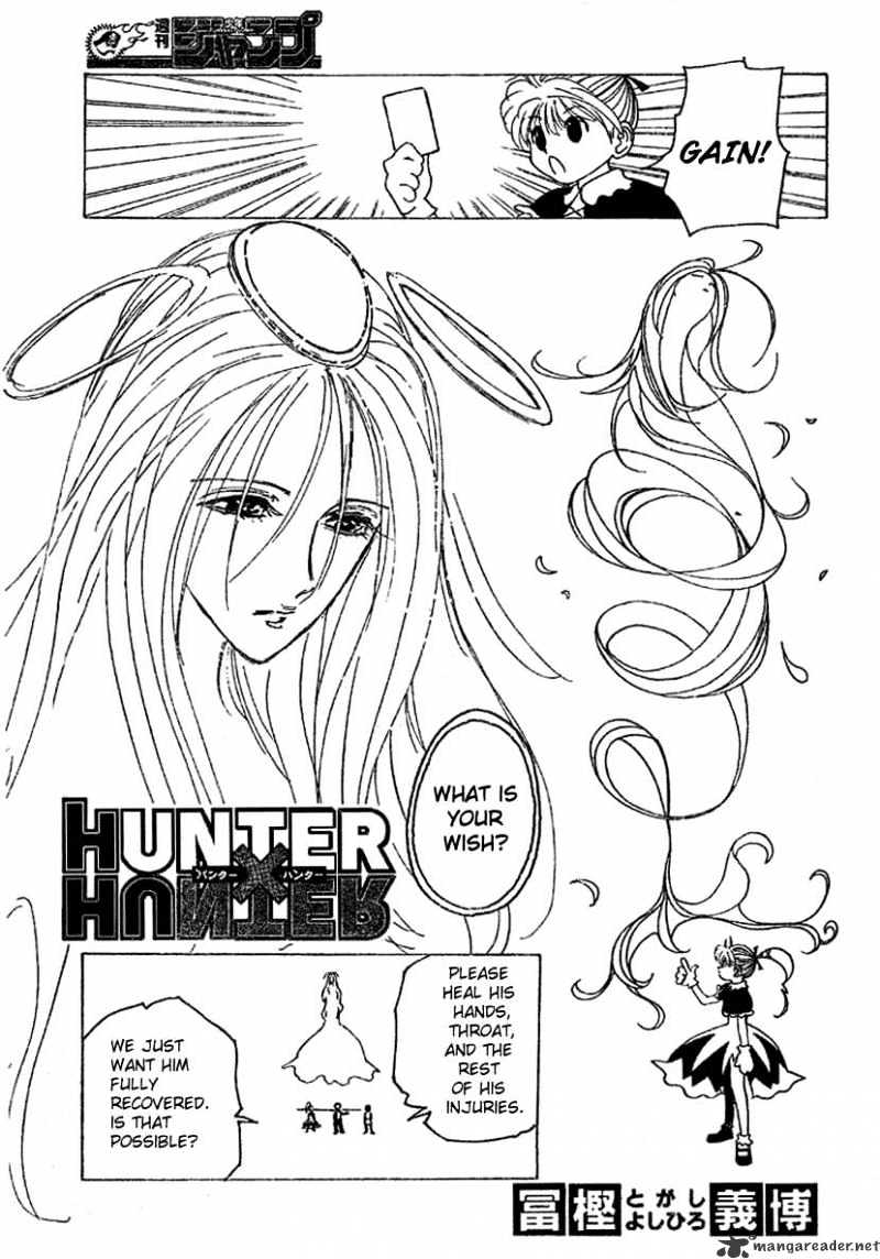 Read Hunter x Hunter chapter 182 image 0 on Lezhin