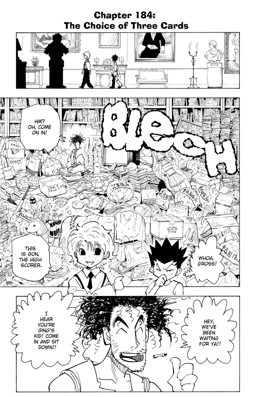 Read Hunter x Hunter chapter 184 image 0 on Lezhin