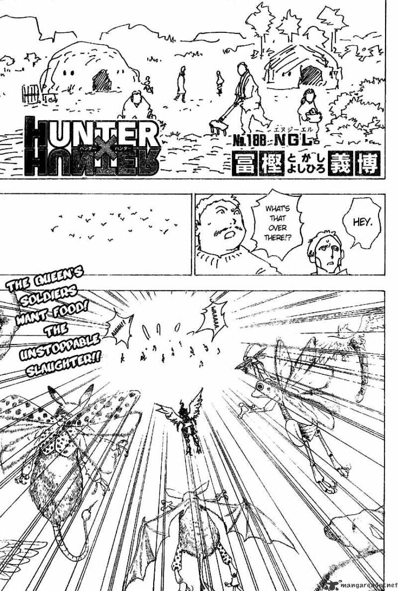 Read Hunter x Hunter chapter 188 image 0 on Lezhin
