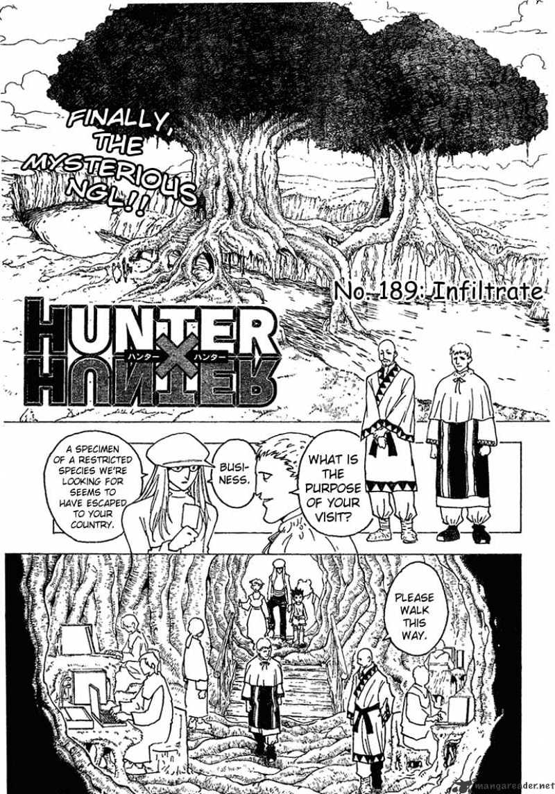 Read Hunter x Hunter chapter 189 image 0 on Lezhin