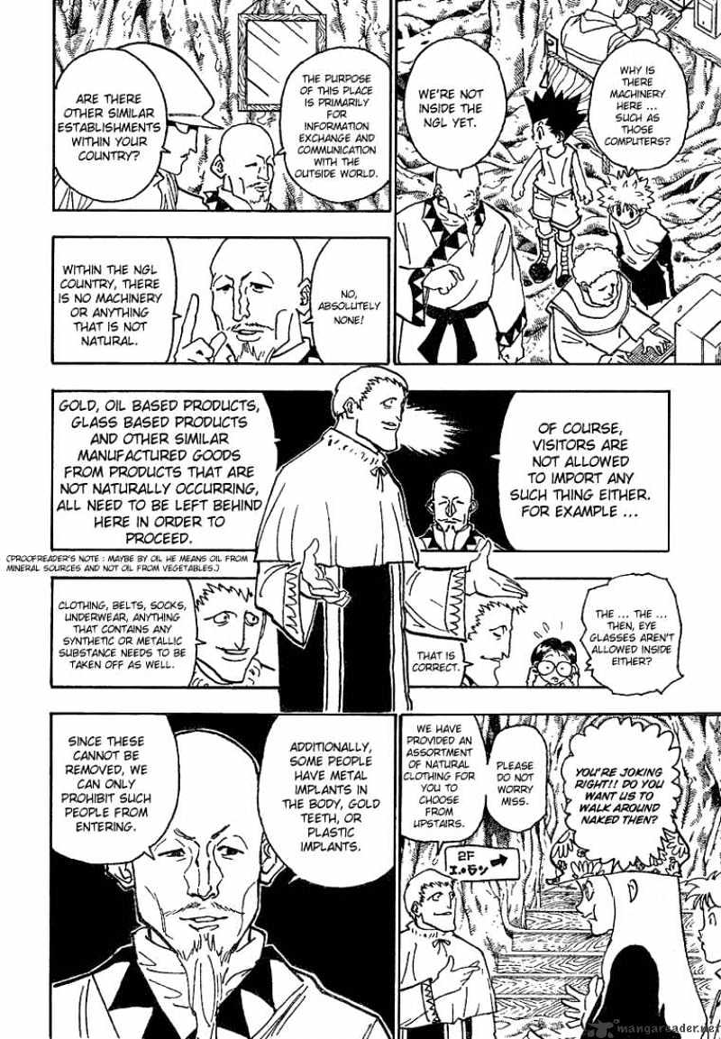 Read Hunter x Hunter chapter 189 image 1 on Lezhin