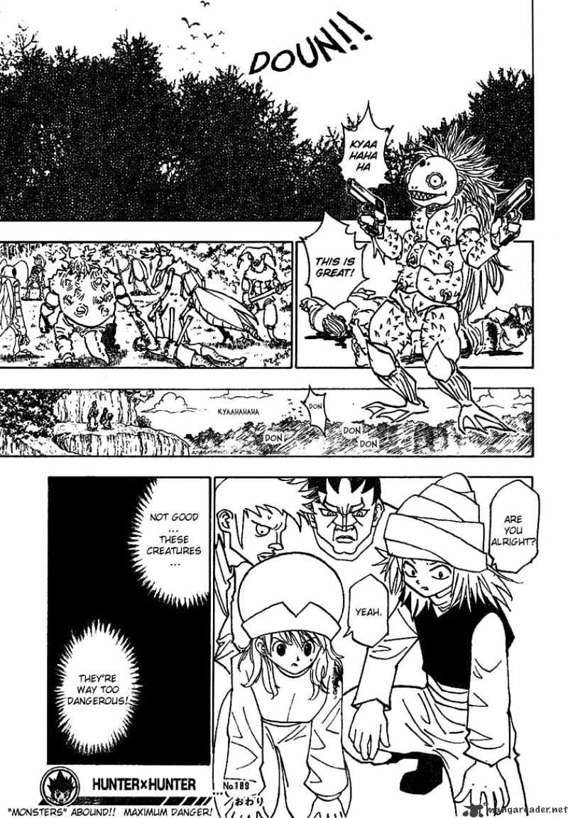 Read Hunter x Hunter chapter 189 image 14 on Lezhin