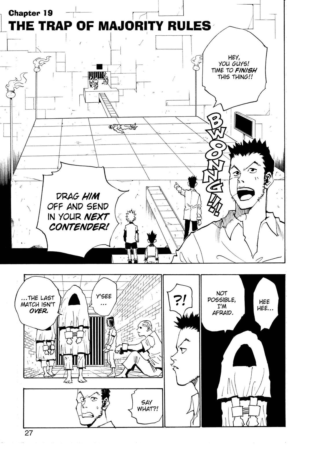 Read Hunter x Hunter chapter 19 image 0 on Lezhin