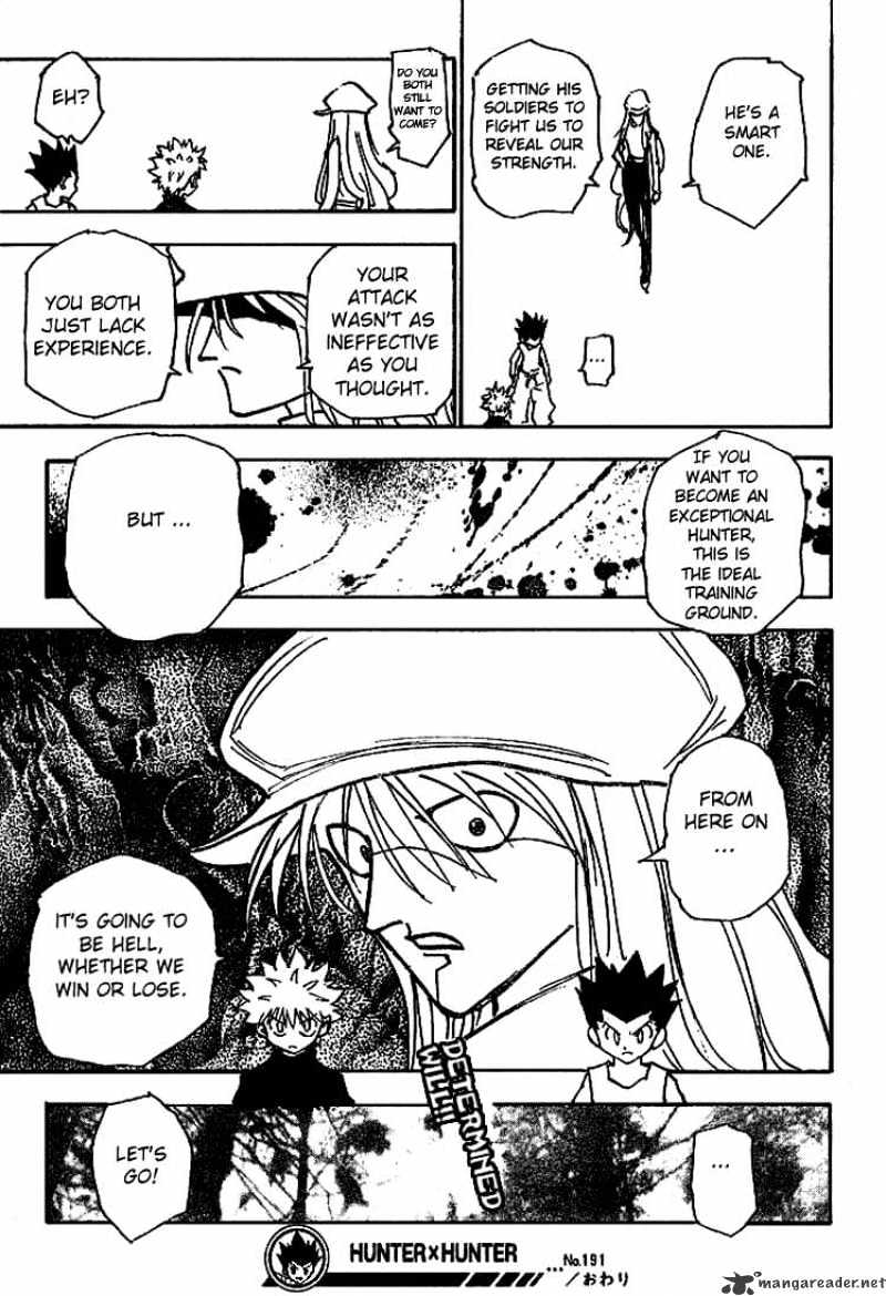 Read Hunter x Hunter chapter 191 image 15 on Lezhin