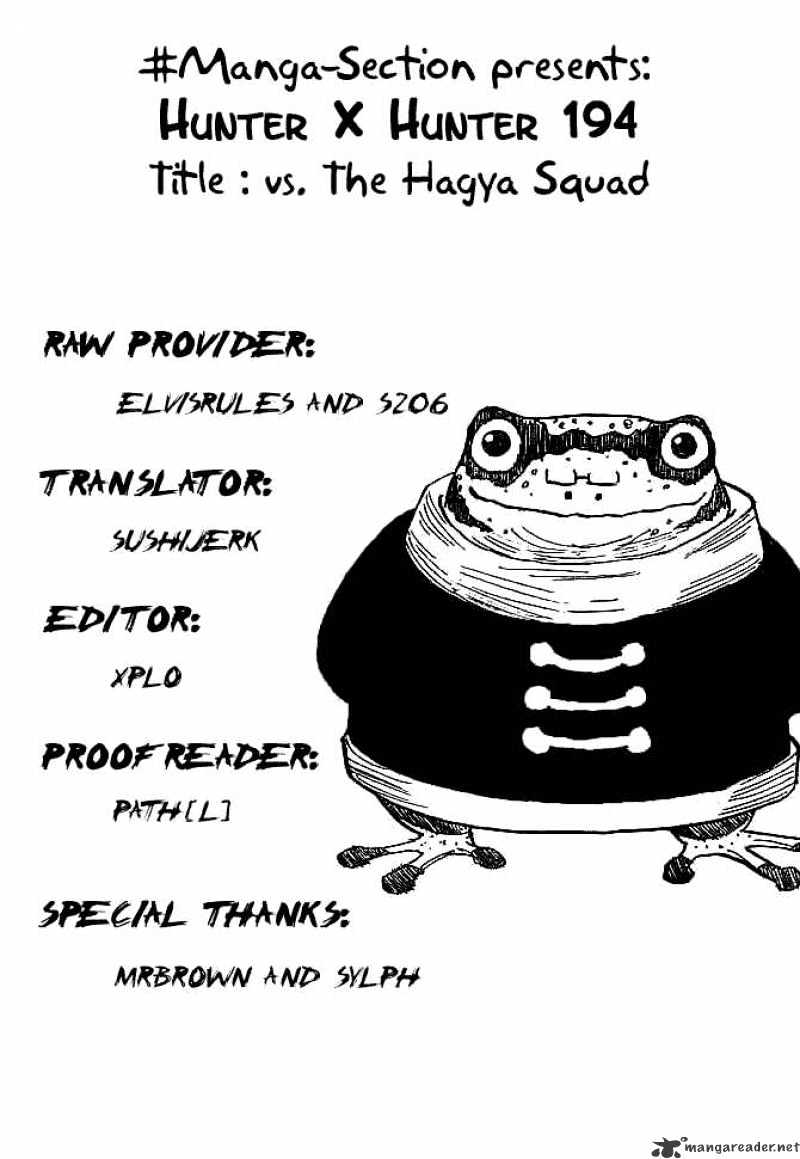 Read Hunter x Hunter chapter 194 image 14 on Lezhin