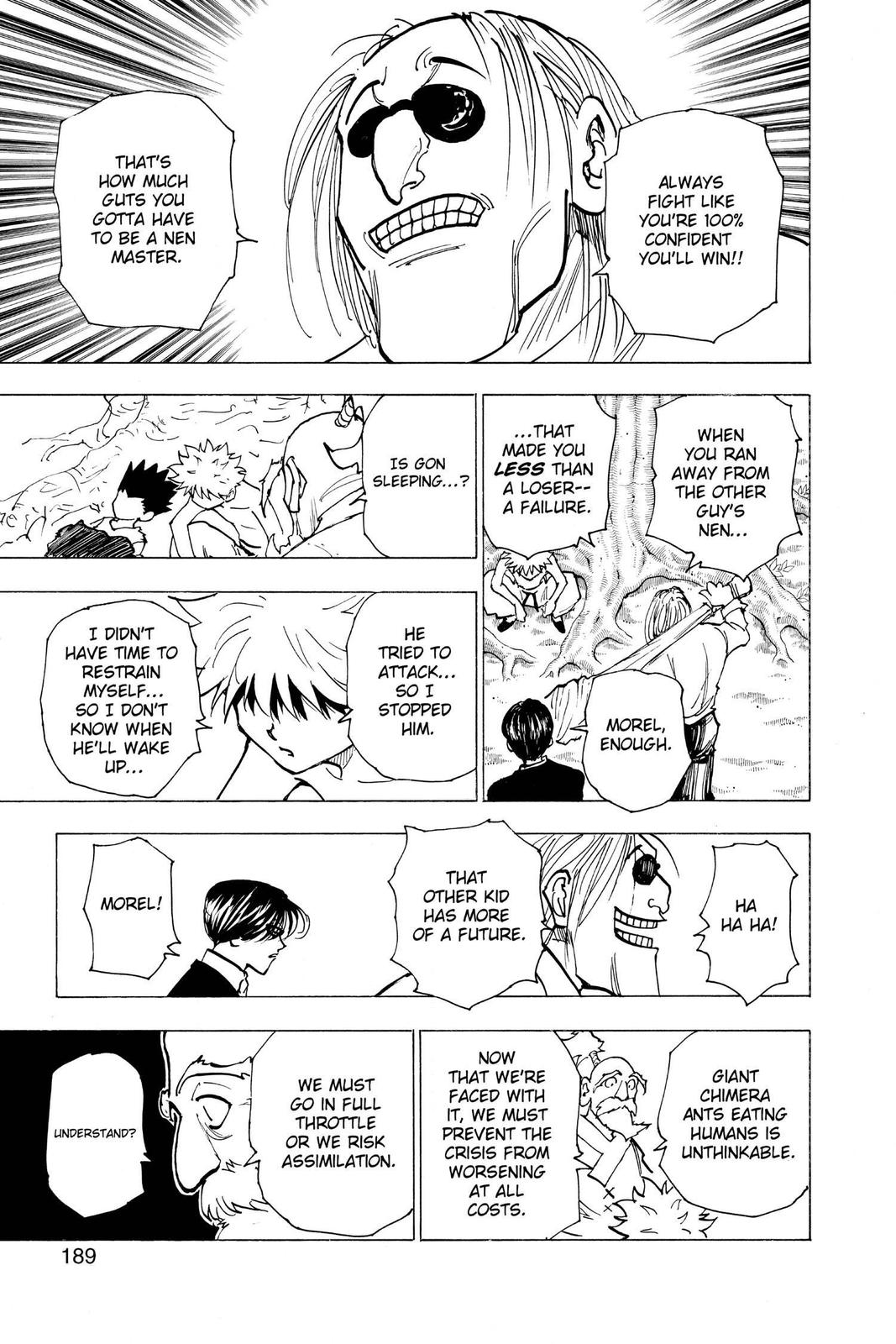 Read Hunter x Hunter chapter 199 image 6 on Lezhin