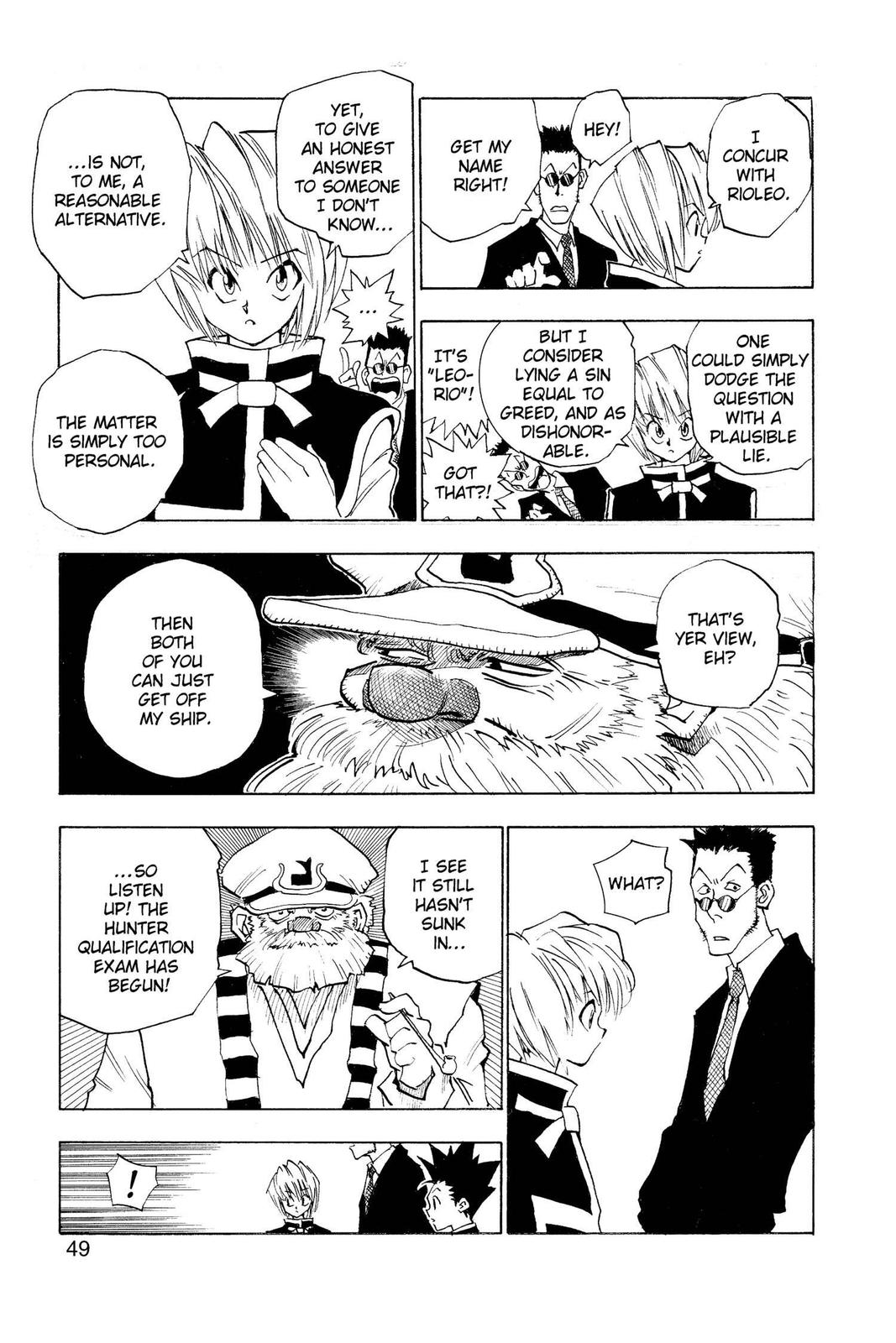 Read Hunter x Hunter chapter 2 image 10 on Lezhin