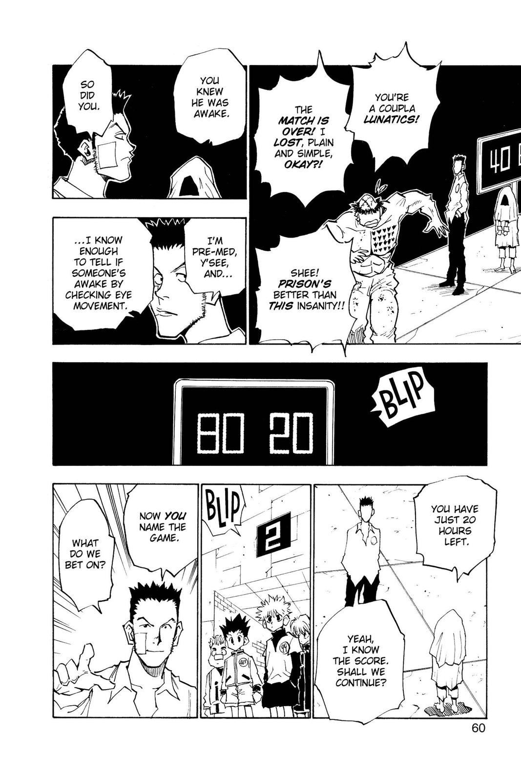 Read Hunter x Hunter chapter 20 image 13 on Lezhin