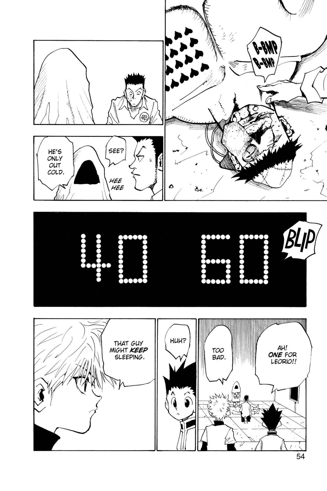 Read Hunter x Hunter chapter 20 image 7 on Lezhin