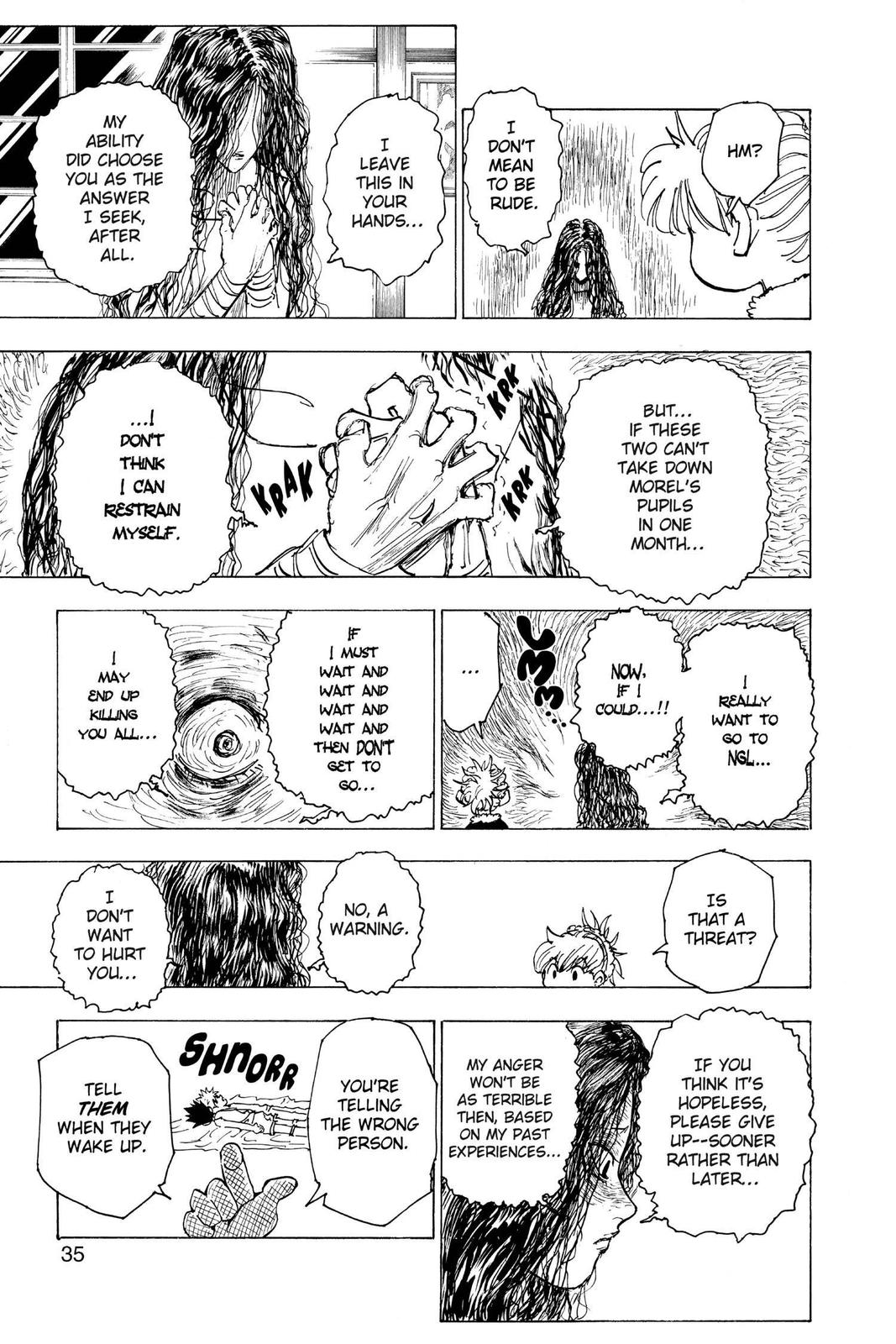 Read Hunter x Hunter chapter 201 image 12 on Lezhin