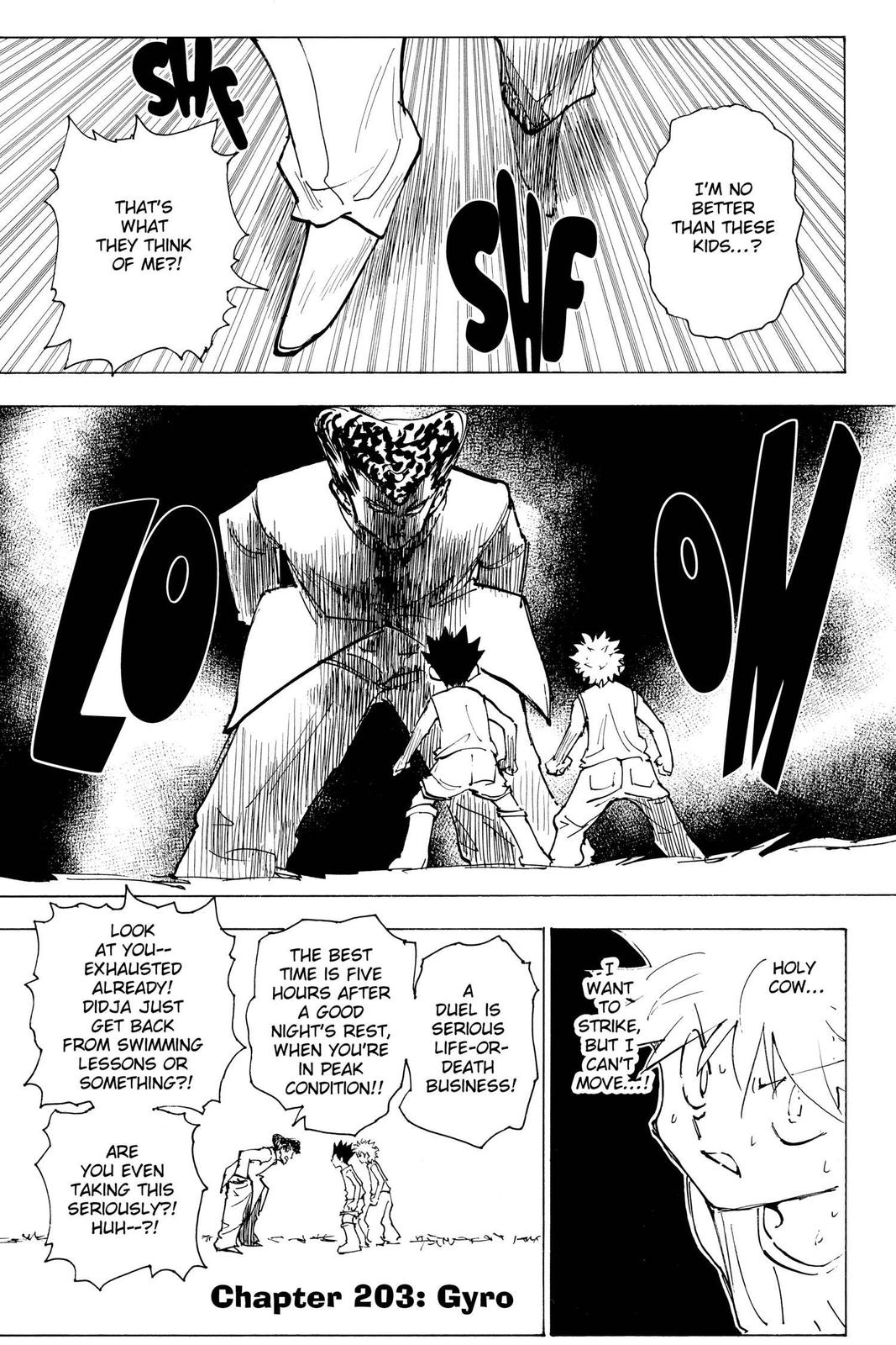 Read Hunter x Hunter chapter 203 image 0 on Lezhin