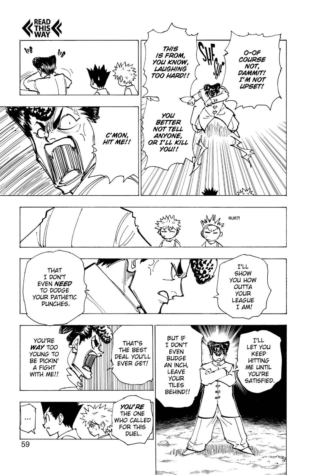 Read Hunter x Hunter chapter 203 image 3 on Lezhin