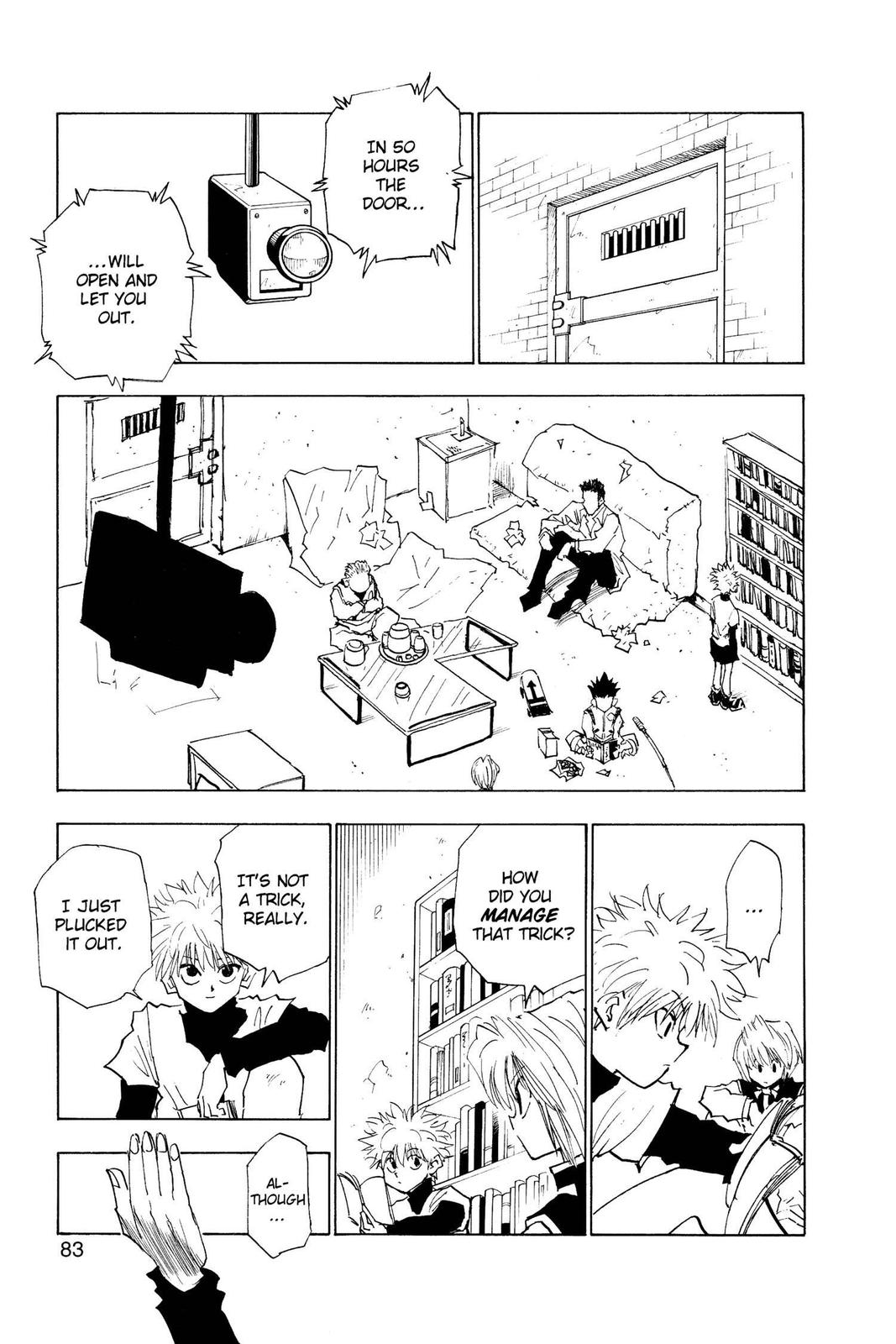Read Hunter x Hunter chapter 21 image 16 on Lezhin