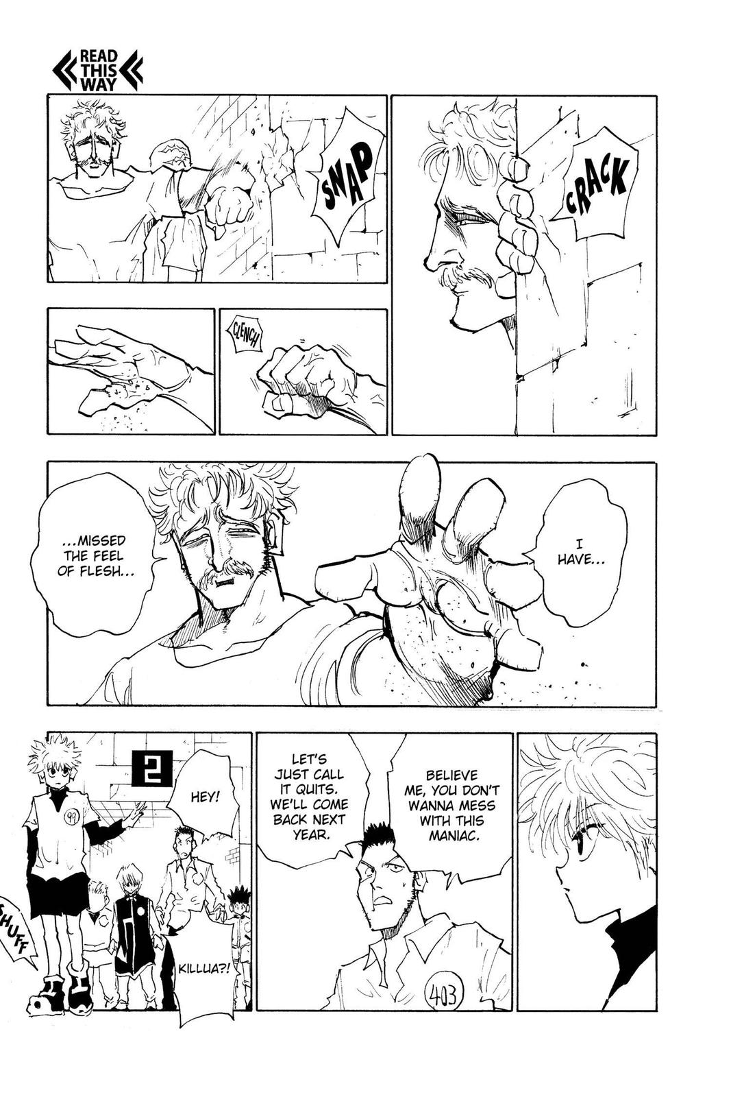 Read Hunter x Hunter chapter 21 image 8 on Lezhin