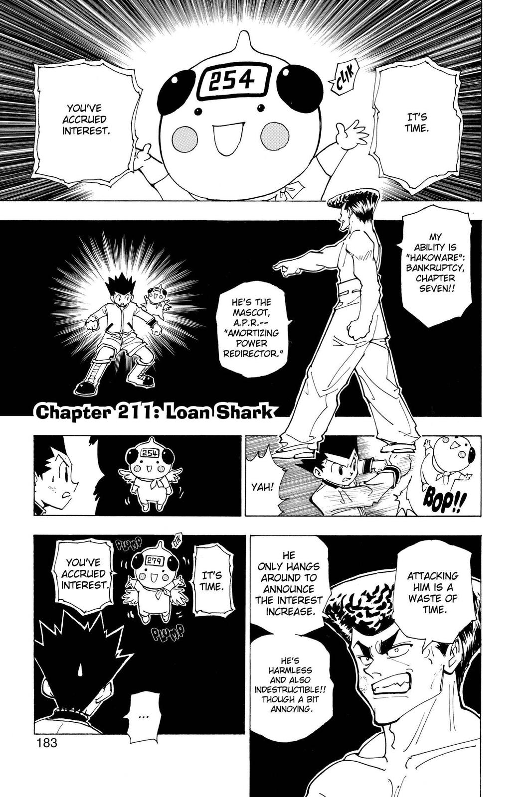 Read Hunter x Hunter chapter 211 image 0 on Lezhin