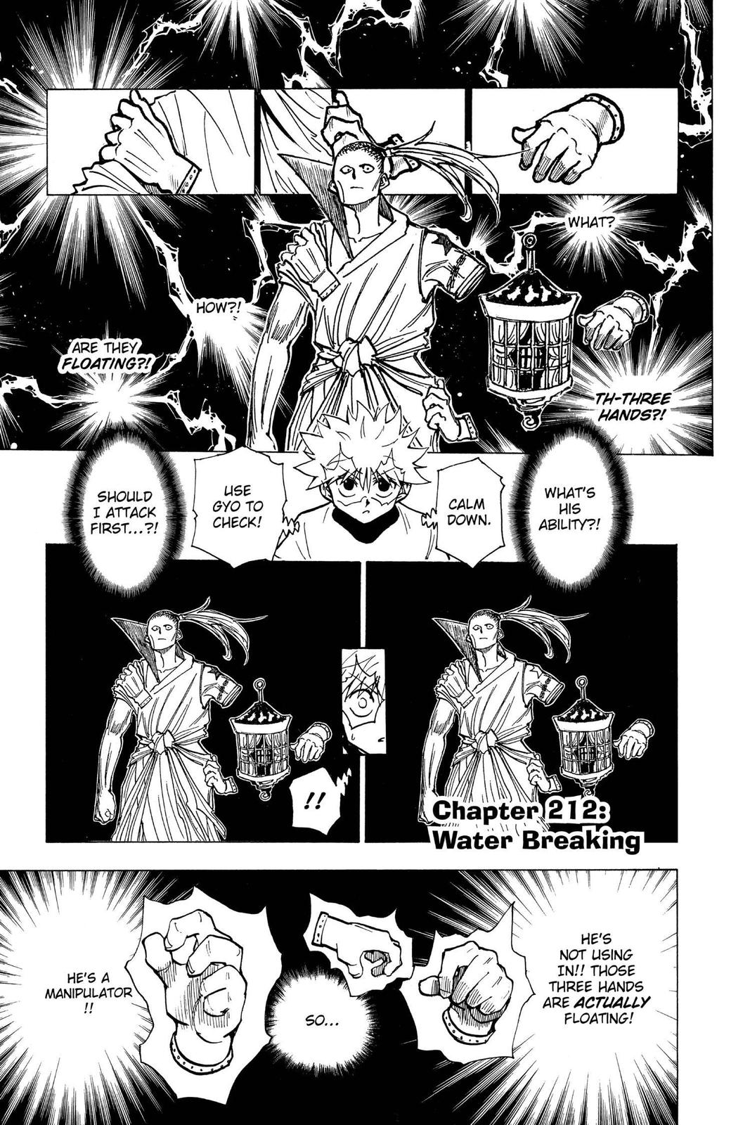 Read Hunter x Hunter chapter 212 image 6 on Lezhin
