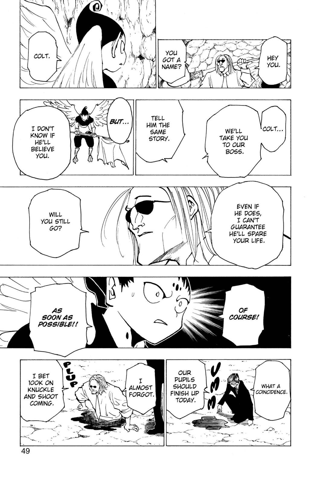 Read Hunter x Hunter chapter 214 image 10 on Lezhin