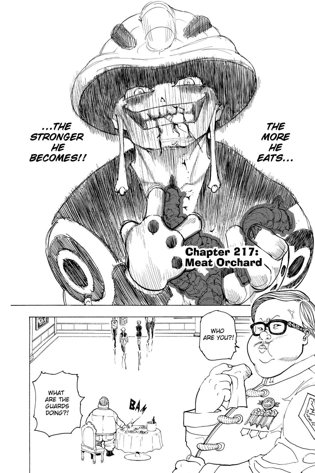 Read Hunter x Hunter chapter 217 image 1 on Lezhin