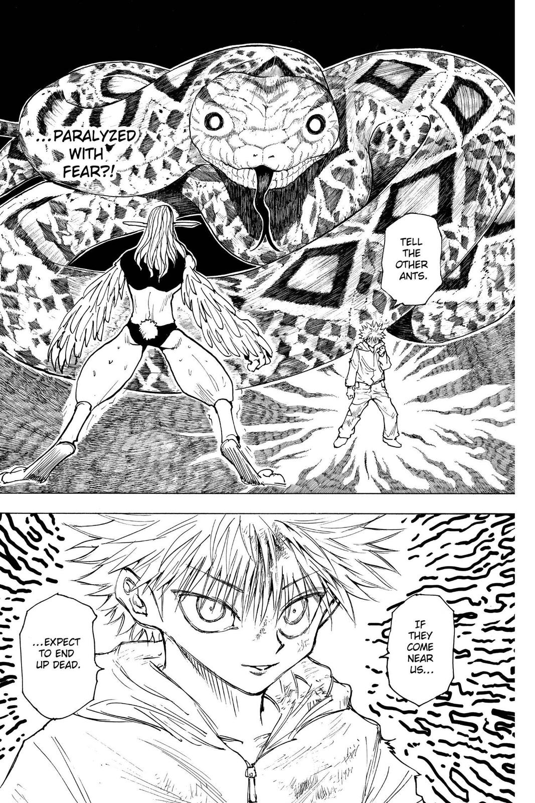 Read Hunter x Hunter chapter 219 image 12 on Lezhin