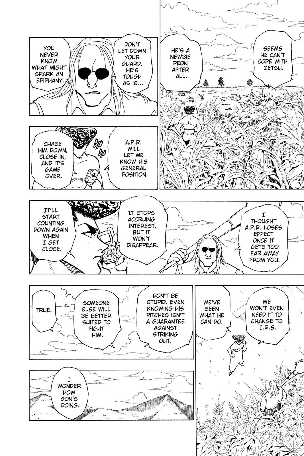 Read Hunter x Hunter chapter 221 image 13 on Lezhin