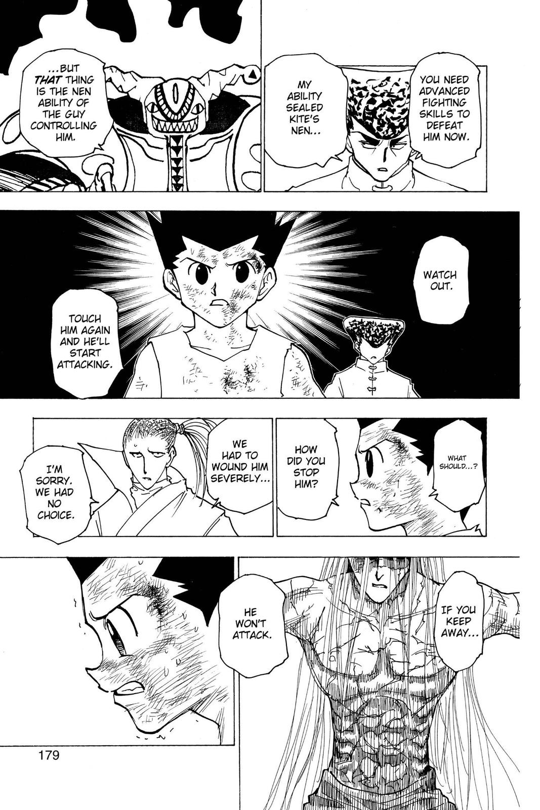 Read Hunter x Hunter chapter 222 image 12 on Lezhin