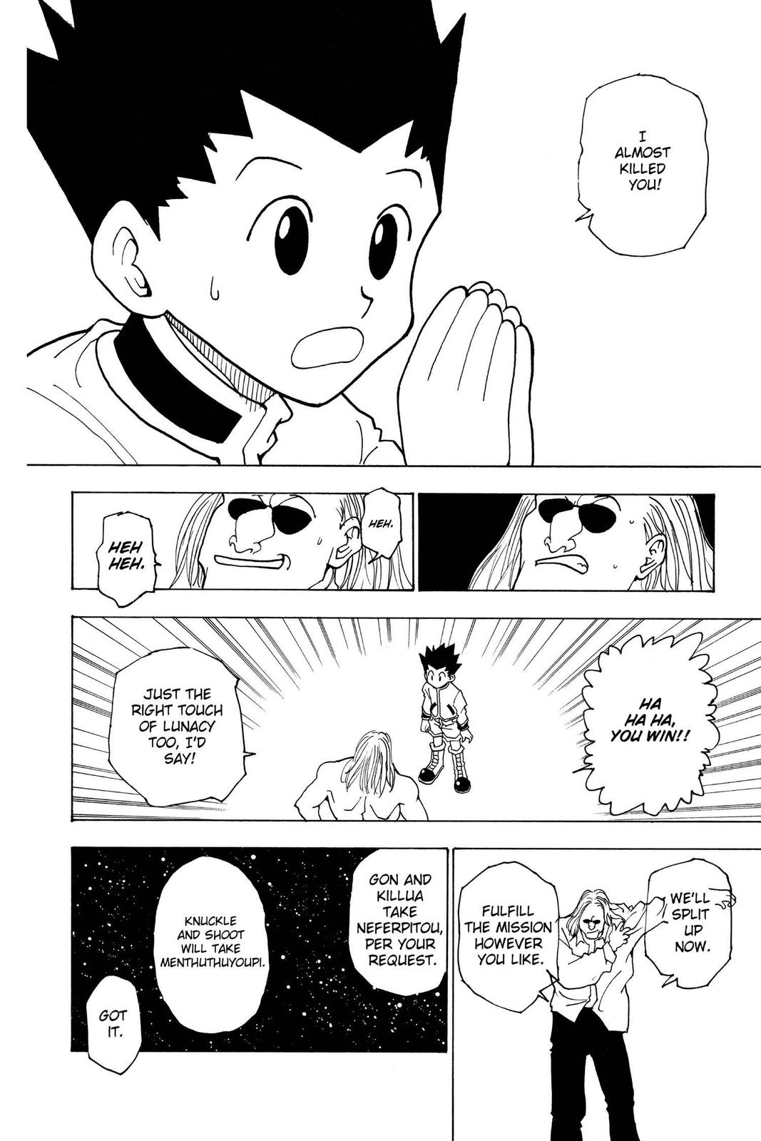 Read Hunter x Hunter chapter 223 image 13 on Lezhin