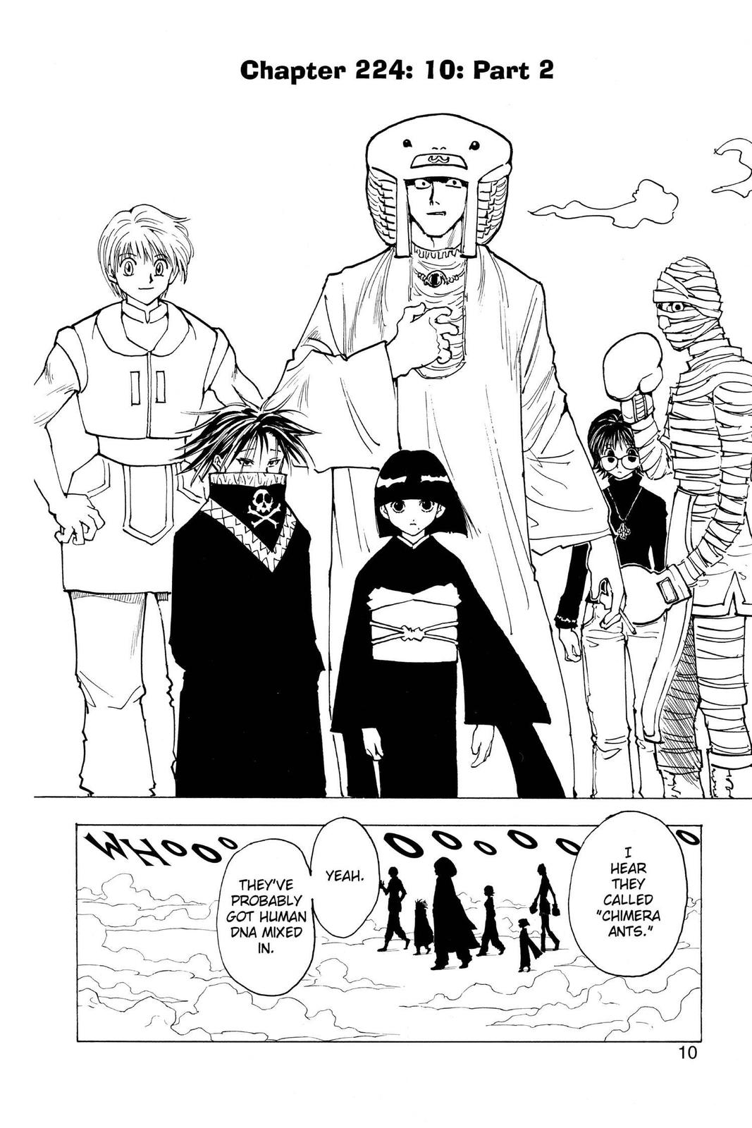 Read Hunter x Hunter chapter 224 image 9 on Lezhin