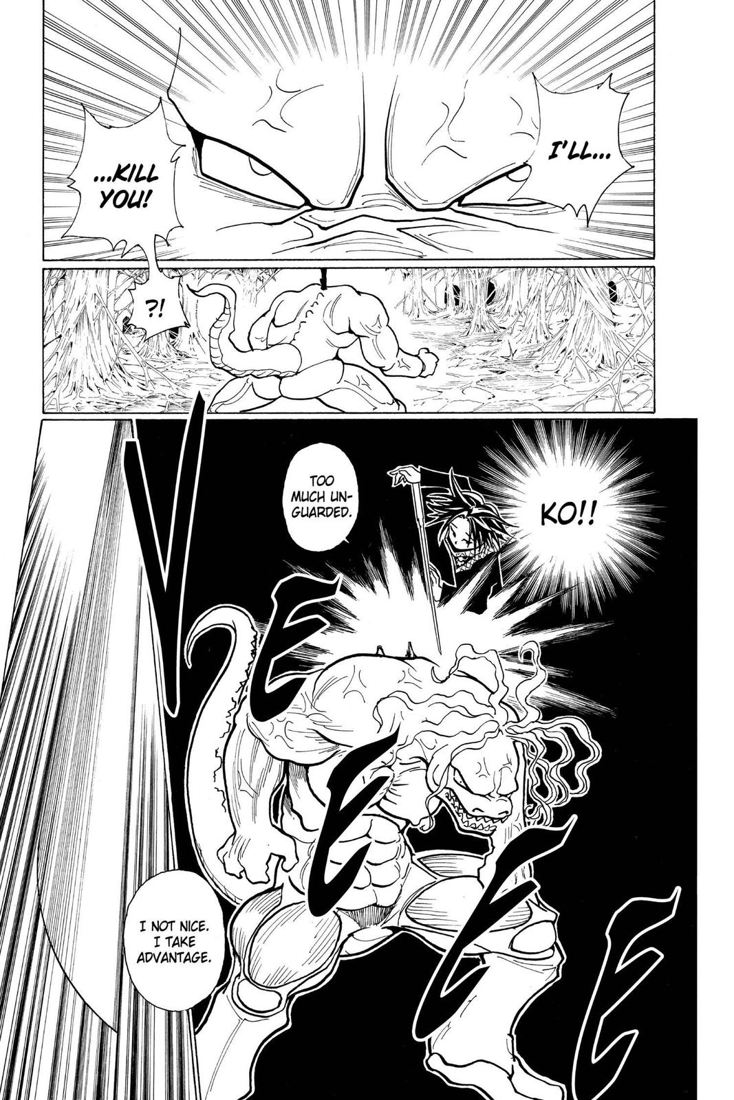 Read Hunter x Hunter chapter 228 image 12 on Lezhin