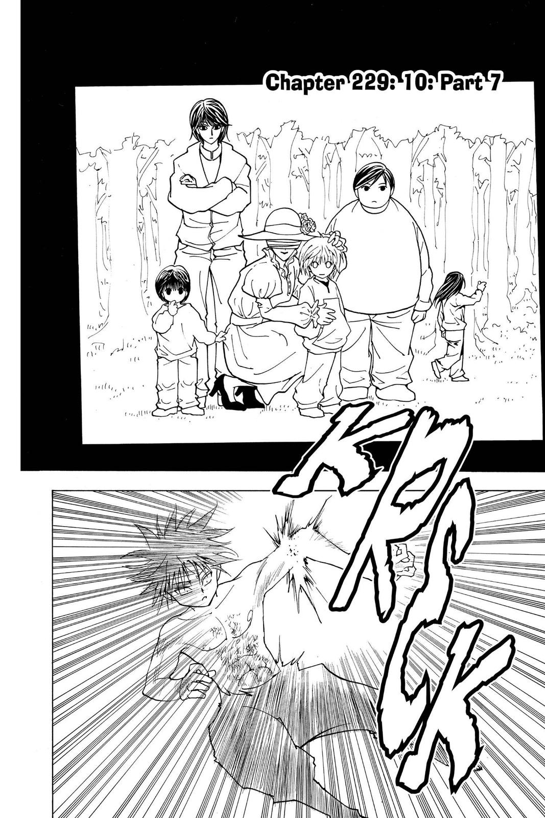 Read Hunter x Hunter chapter 229 image 1 on Lezhin