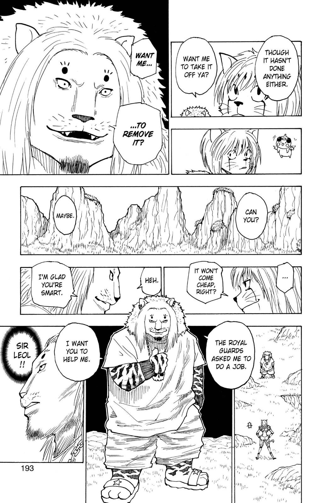 Read Hunter x Hunter chapter 235 image 10 on Lezhin