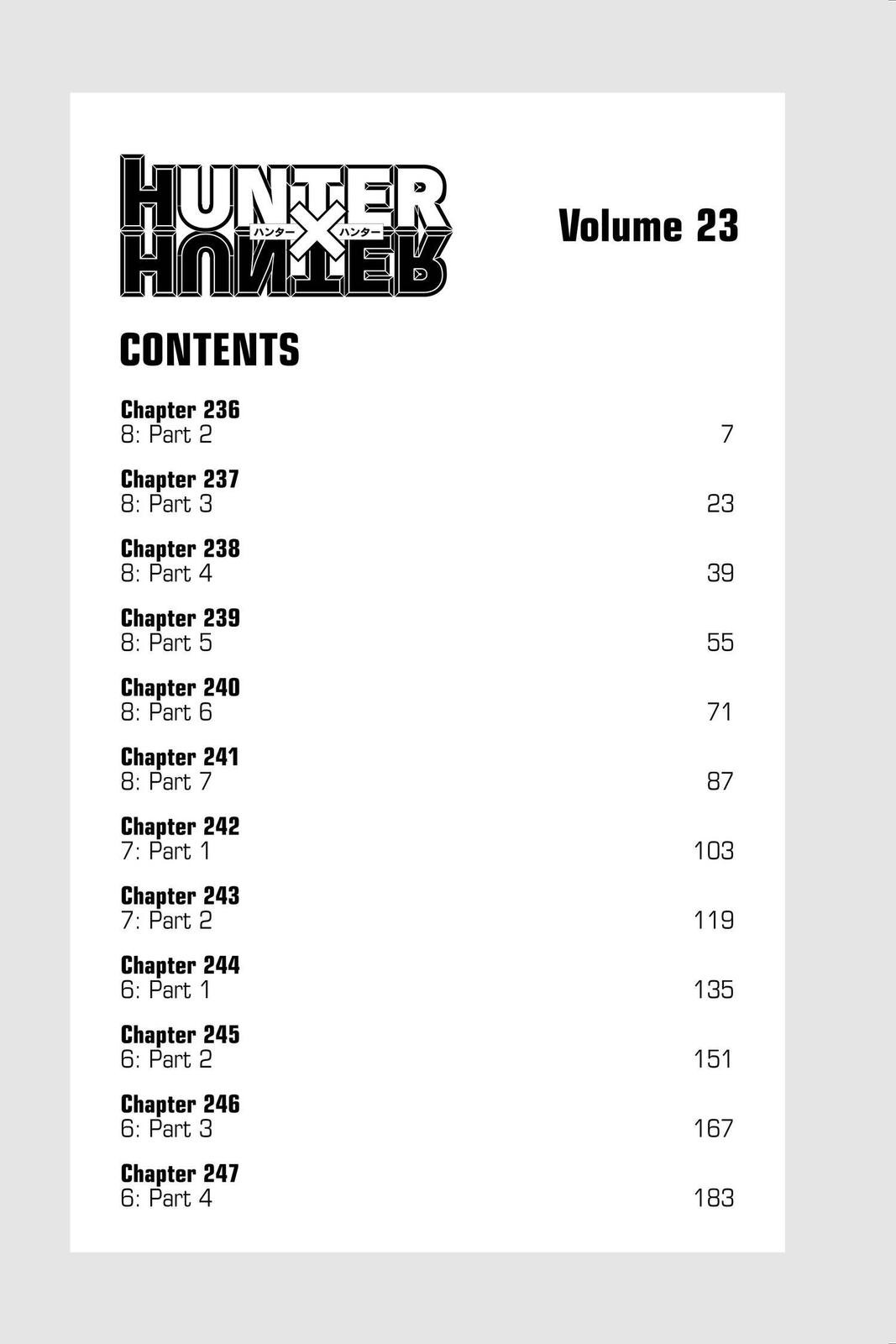 Read Hunter x Hunter chapter 236 image 5 on Lezhin