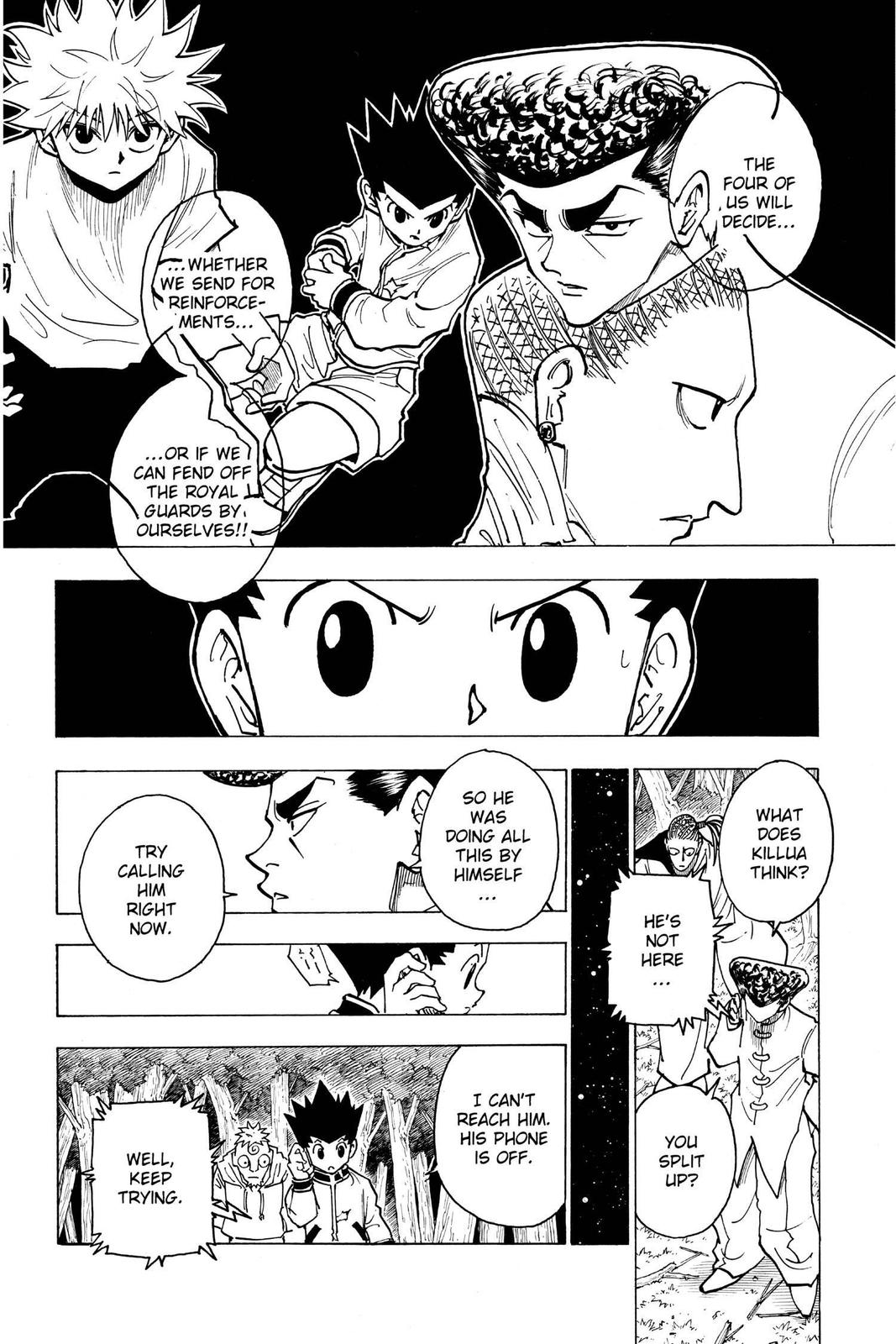 Read Hunter x Hunter chapter 243 image 9 on Lezhin